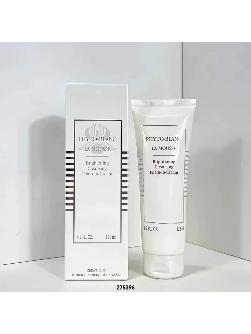 PHYTO-BLANC LA MOUSSE Mousse Nettoyante Éclaircissante en Crème 125ml