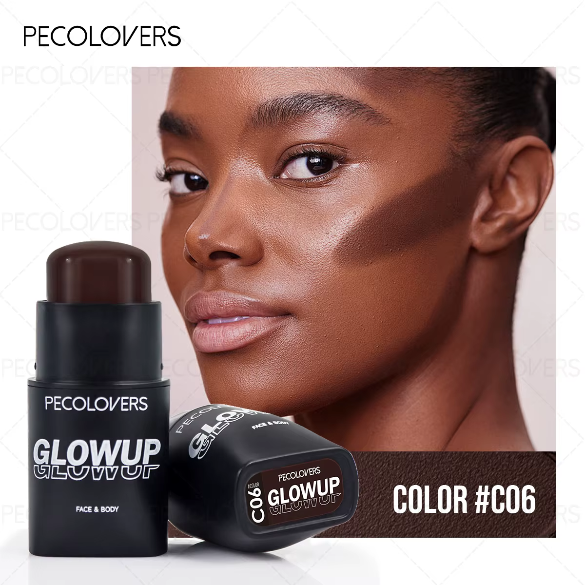 Crème contour tridimensionnelle naturelle 1 pièce – Modifie le contour du visage, Texture douce, Ant
