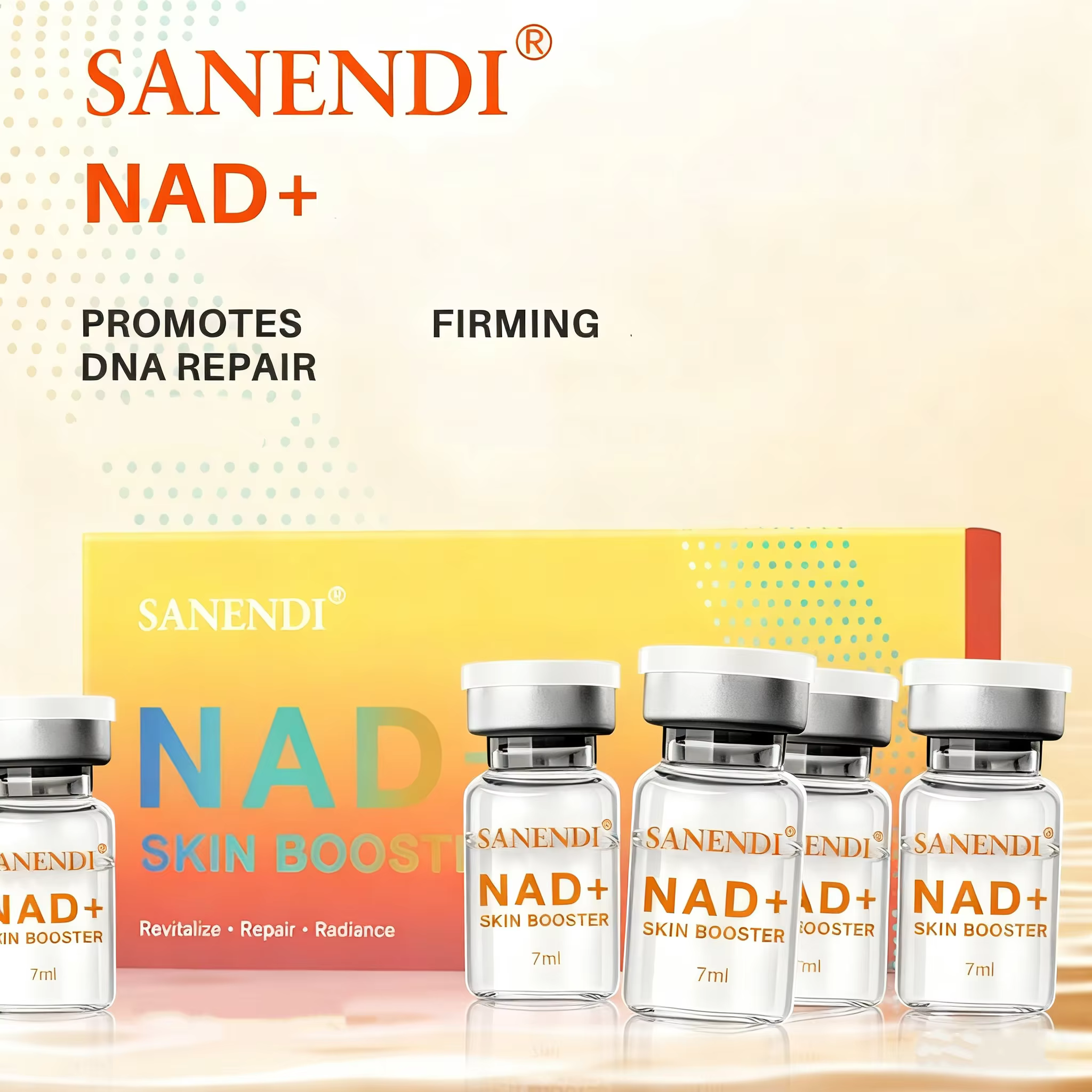 Le plus récent sérum NAD + pour le lifting du visage NAD Plus PDRN Essence Dr.Pen sérum pour le viei