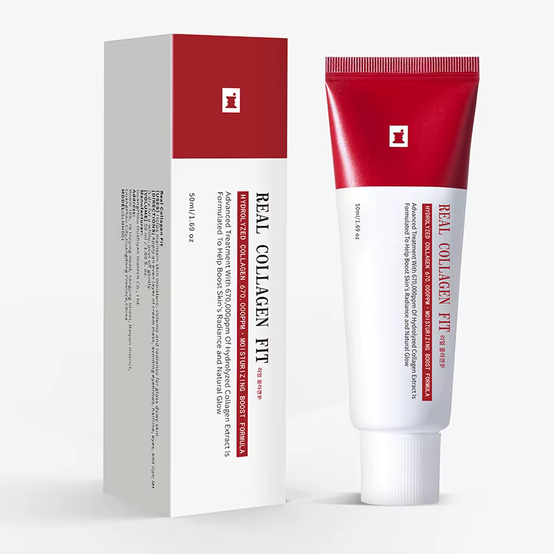 Real Collagen Fit, masque enveloppant au collagène, collagène 670 000 ppm, masque facial décollable