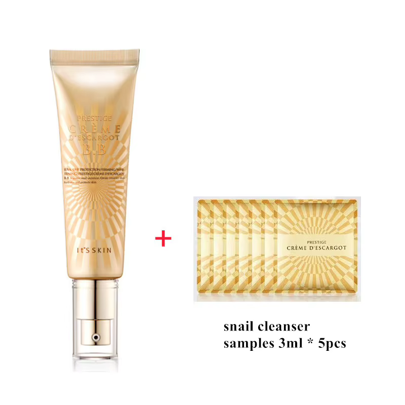 IT'S Skin Prestige Creme D'escargot BB Cream 50ml correcteur naturel nu maquillage hydratant escargo