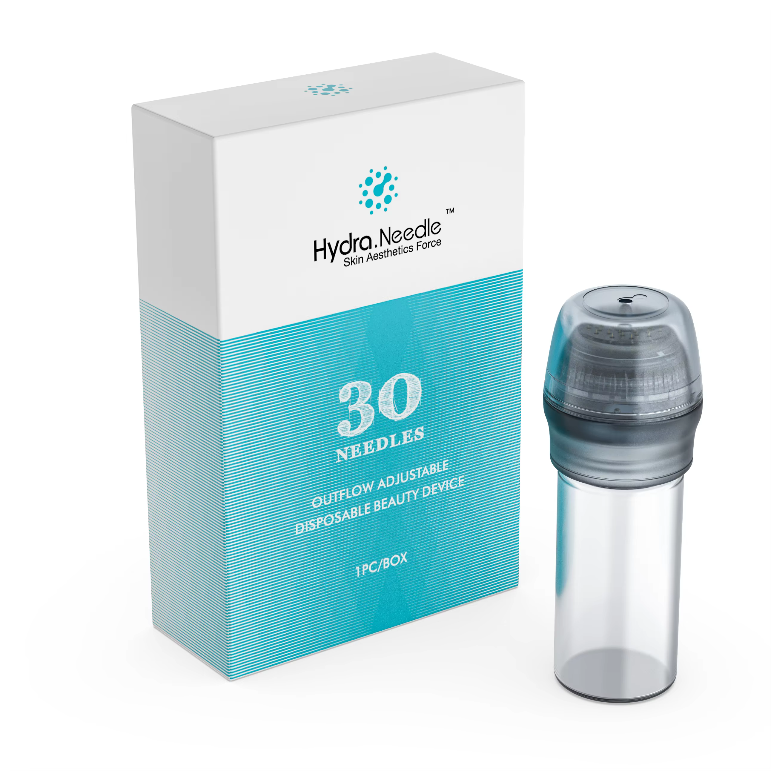 Applicateur de Sérums Réutilisable à Micro-aiguilles Hydratantes avec 64 Micro-aiguilles pour l'Appl