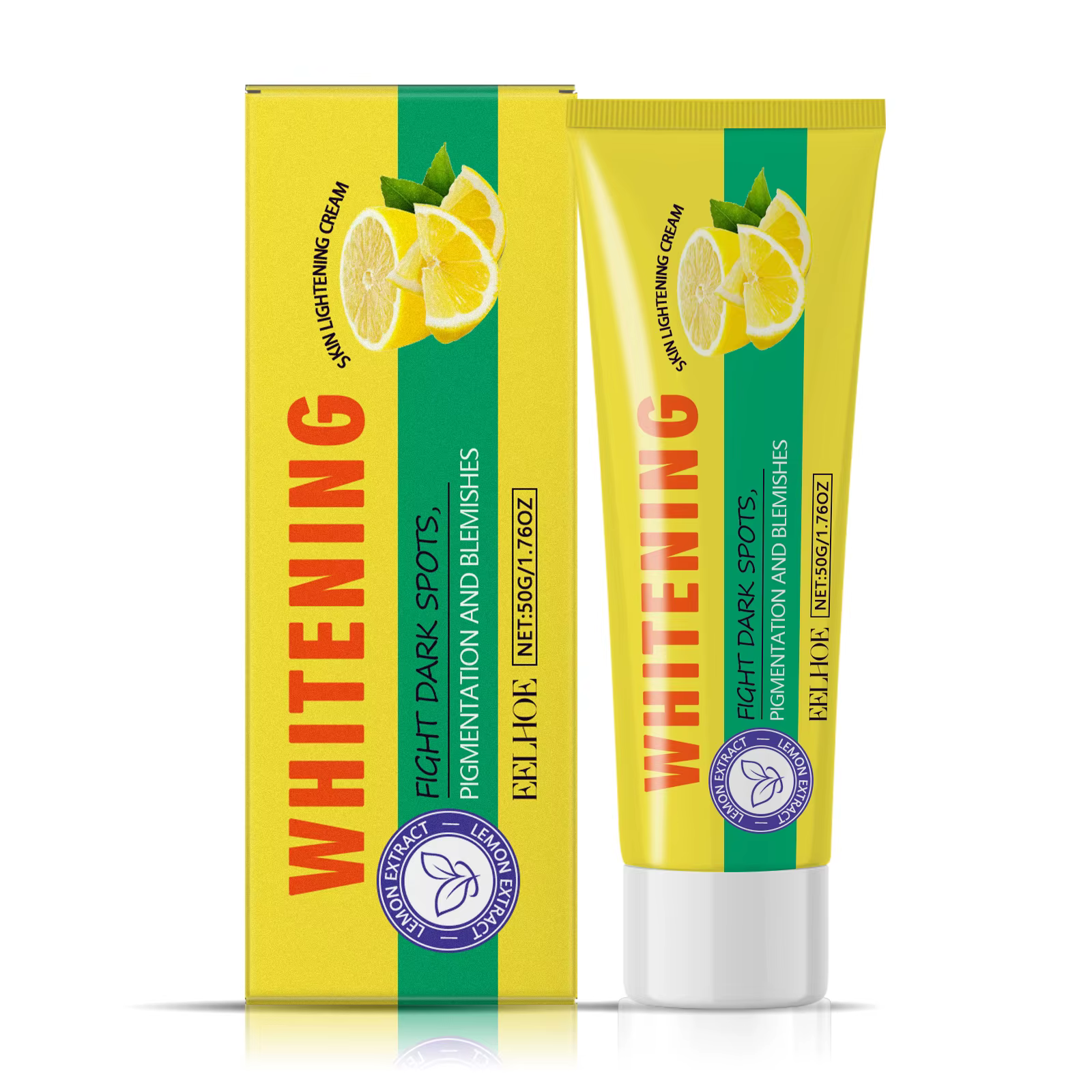 Lotion pour le corps éclaircissante au citron, hydrate doucement la peau sèche, même le teint, crème