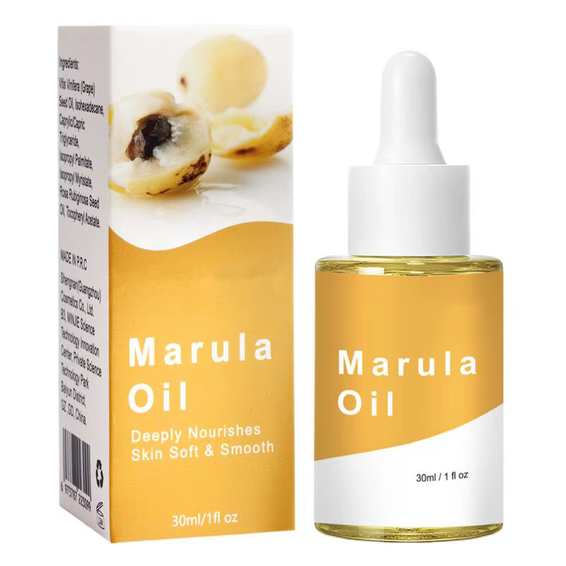 Huile de Marula pour femmes, 30ml, apaisante pour la peau, pour le visage et le cou, naturelle, hydr