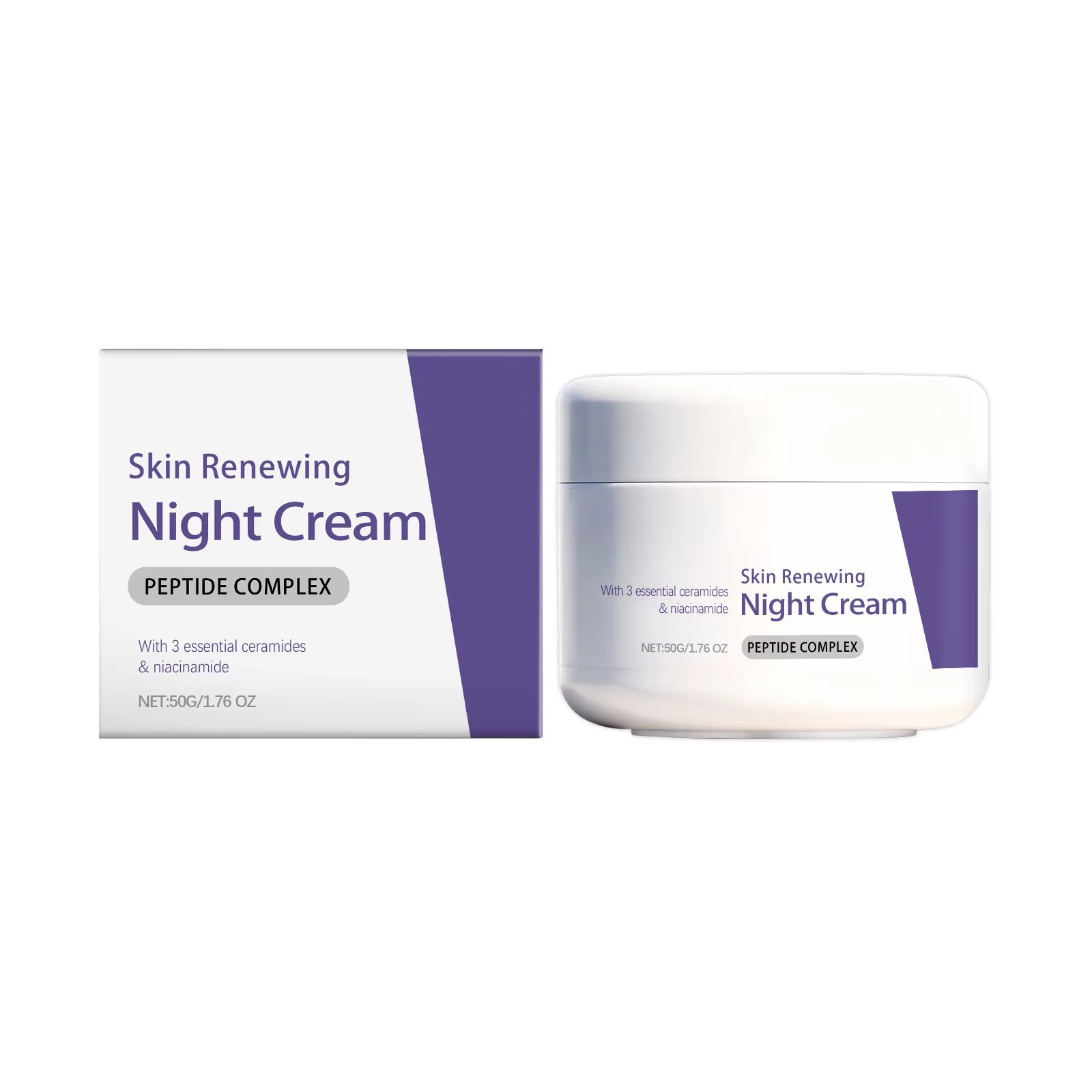 Crème de nuit régénérante pour la peau, réparation de la barrière cutanée, crème pour le visage à la