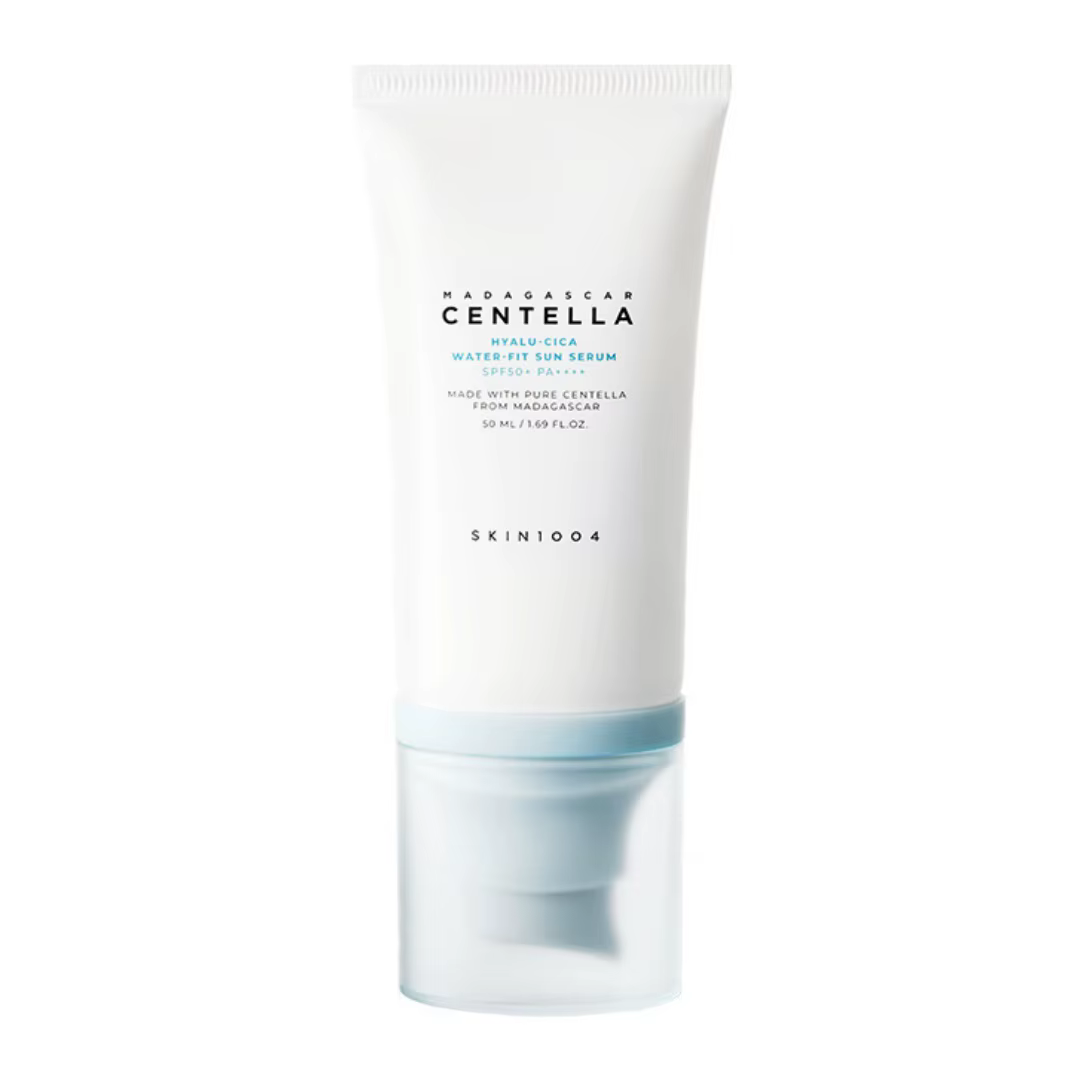 Sérum solaire hydratant SKIN1004 Centella Hyalu-Cica Water-Fit SPF50, écran solaire coréen apaisant