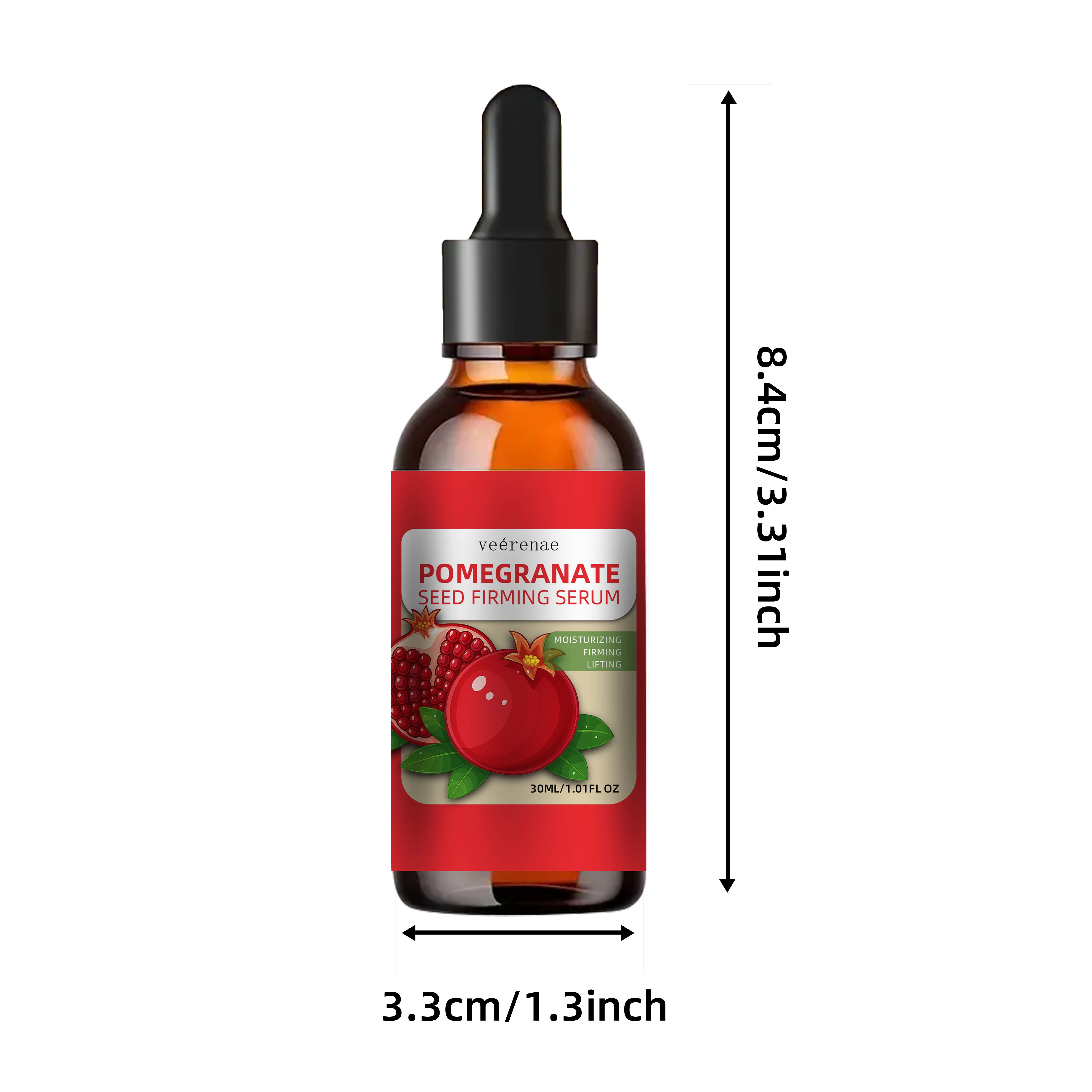 Essence de Grenade Veérenae : Tous types de peau, absorption rapide, non grasse. Hydratation profond
