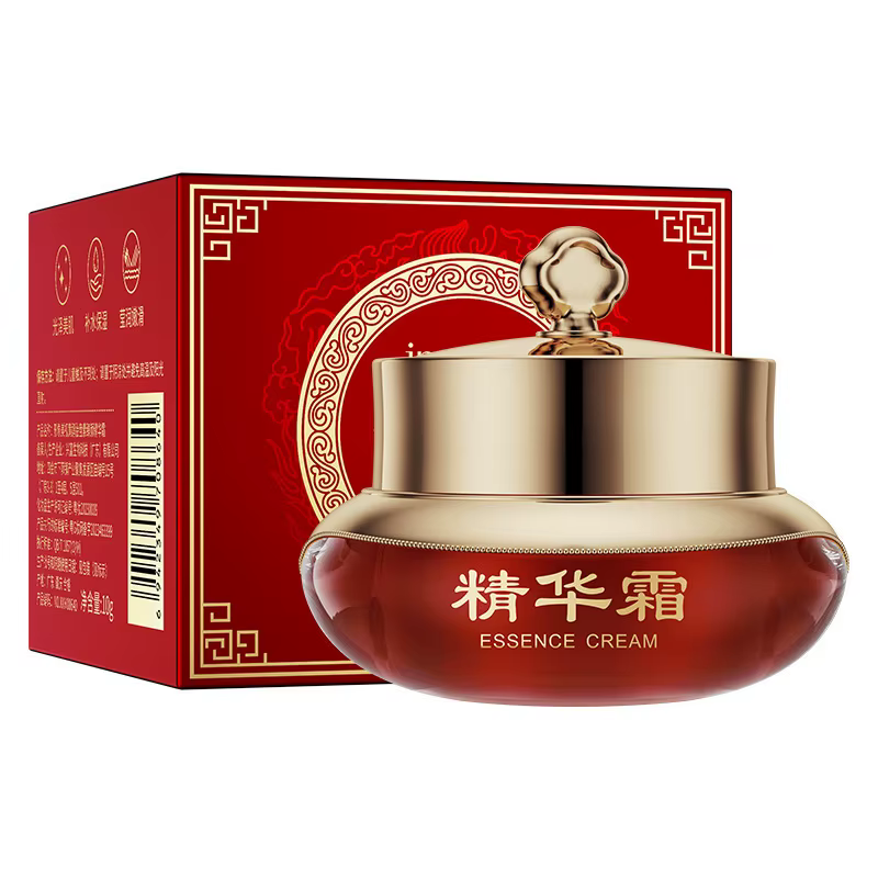 Crème d'essence de beauté au rétinol et au placenta, à la texture douce et lisse, facile à appliquer