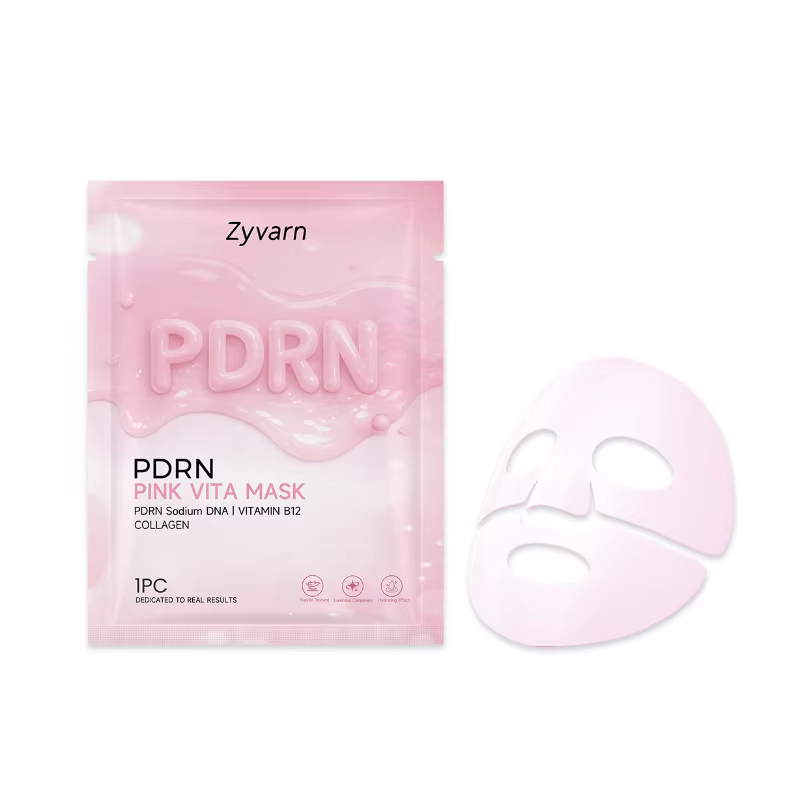Ensemble de soins de la peau PDRN rose, masque de collagène à l'ADN de saumon, masque Vita Coating, 