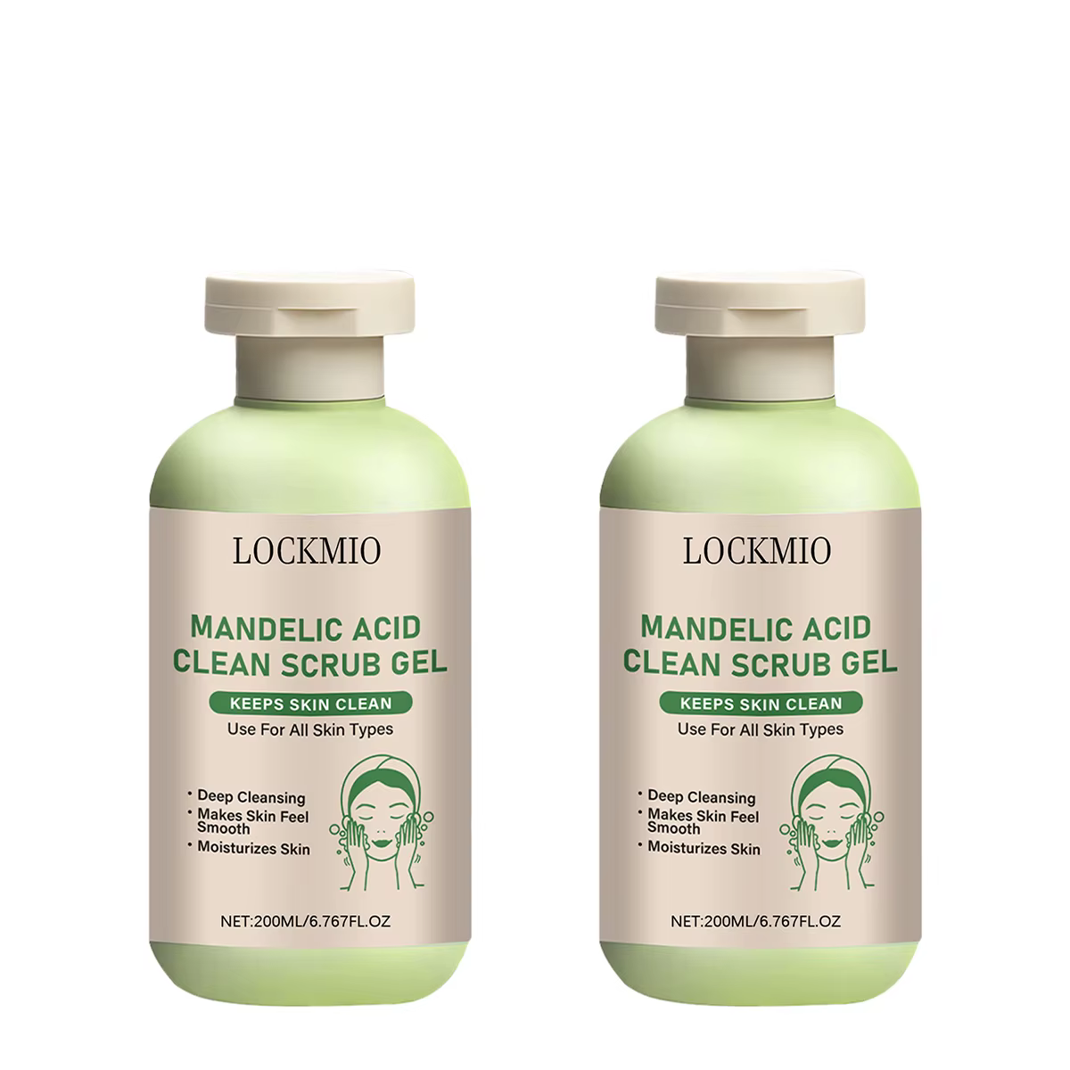 Exfoliant Doux Peau Lisse Produit de Soin Nettoyant en Profondeur Améliore l'Apparence et la Texture