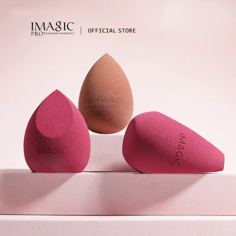 IMAGIC 10 pièces/KIT éponge de maquillage douce pour fond de teint crème anti-cernes vente en gros L