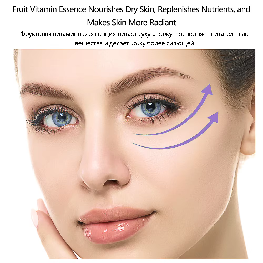 Masque pour les yeux hydratant, 60 pièces, concombre, myrtille, extrait de fruits, patchs pour les y