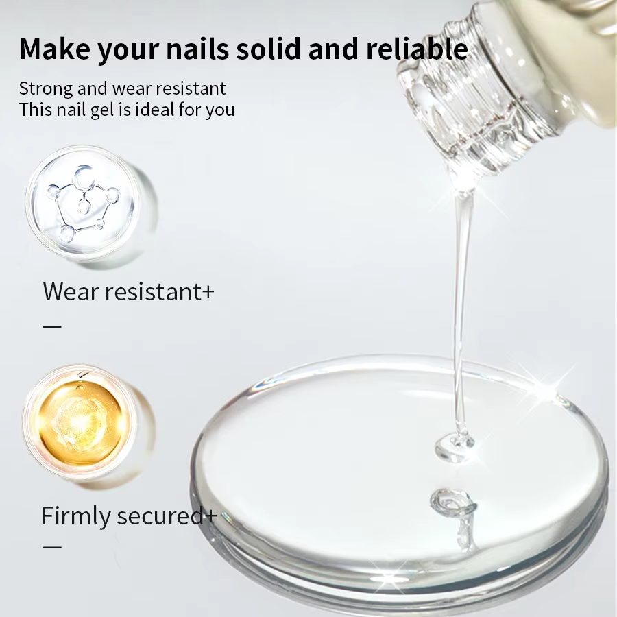 RS NAIL – couche de finition en cristal, longue durée, sans essuyage, vernis Gel UV, Base sans poli,