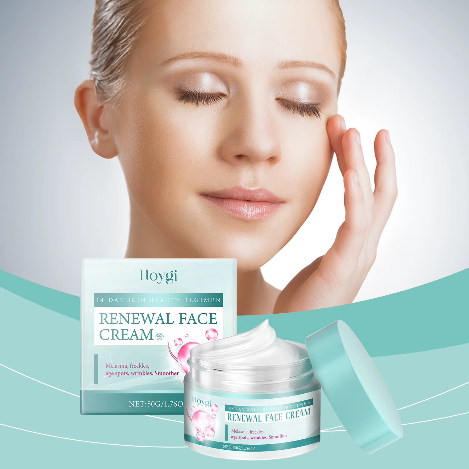 Crème Hydratante Visage : Peau Éclatante, Élastique et Douce – Application, Massage et Soin