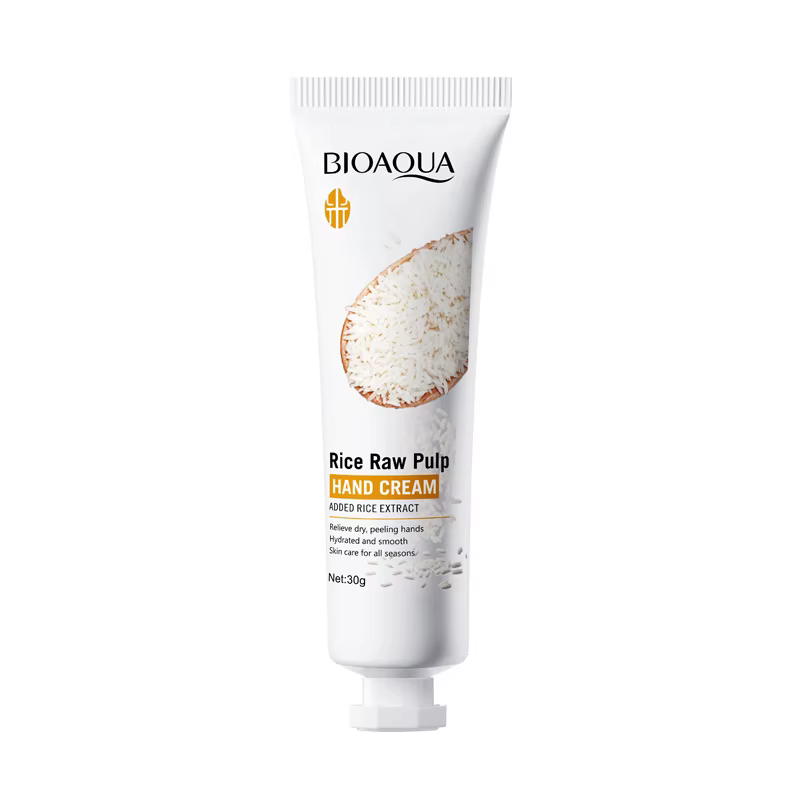 Crème pour les mains à la pulpe de riz, lotions, sérum réparateur, soin nourrissant pour la peau des