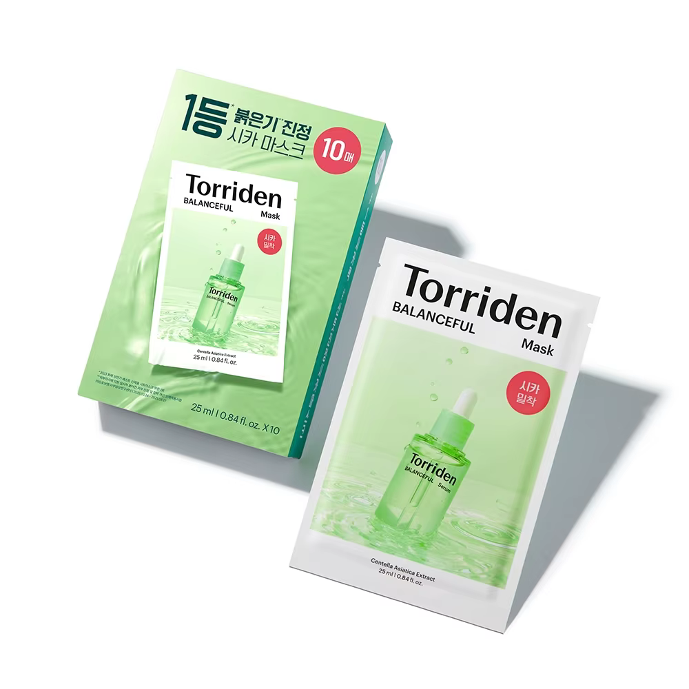 Masque éclaircissant Torriden Cellmazing 10 pièces, masque facial hydratant à la vitamine C, anti-te