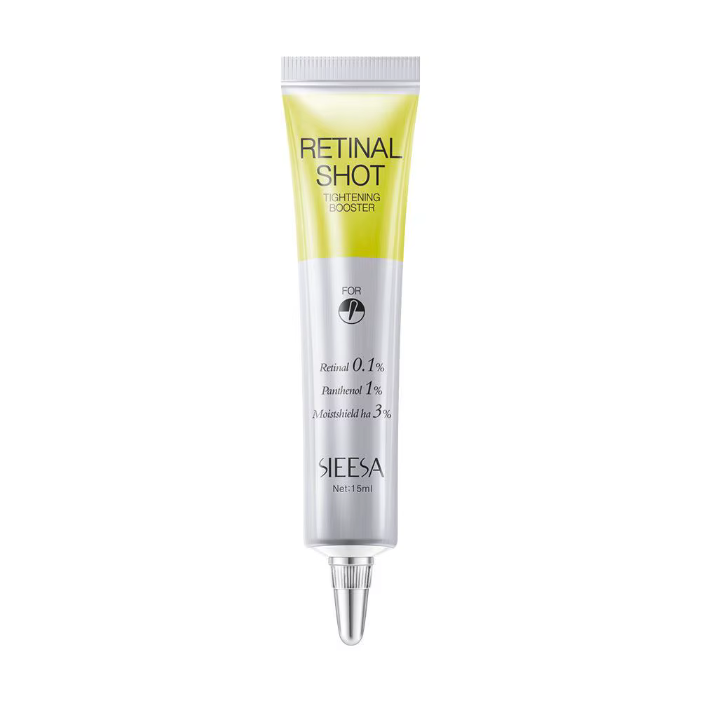 Crème pour les yeux au rétinol, rafraîchissante, Texture légère, non collante, atténue les lignes fi
