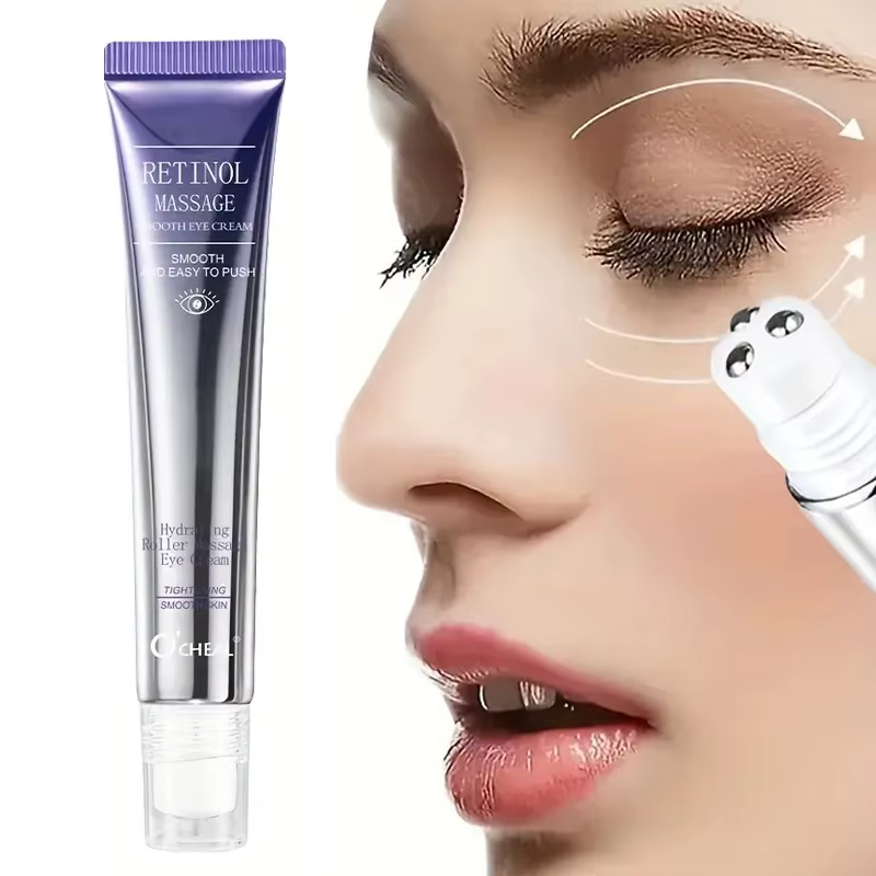 Crème pour les yeux au rétinol-soin des ingrédients naturels, formule hydratante longue durée, soin