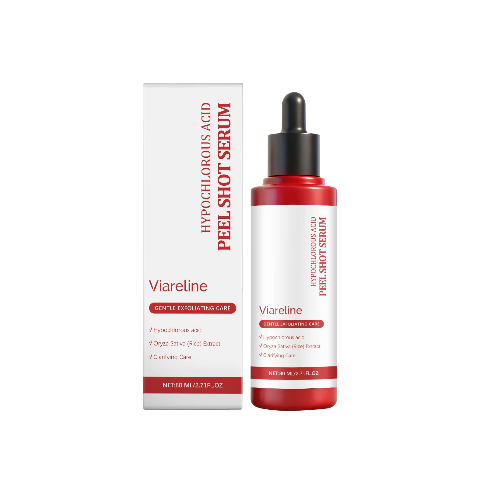 Sérum exfoliant au riz, hydratant, éclaircissant, nettoyage des Pores, dissolvant de peau morte, con