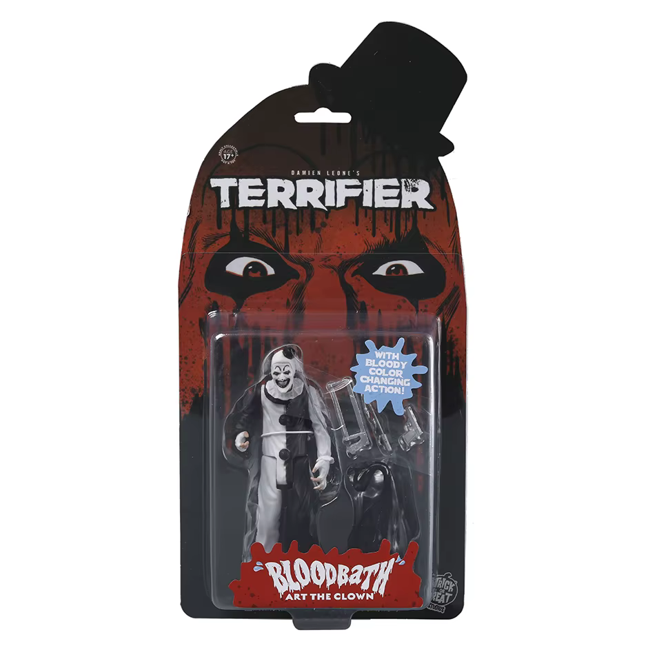 Figurine articulée Terrifier Art the Clown Blood Bath 5 pouces