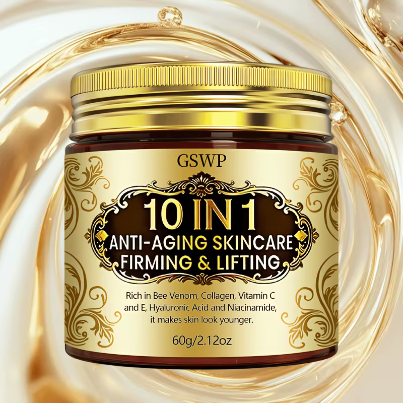 GSWP Crème visage anti-âge 10-en-1, hydratation intense, un cadeau parfait pour maman. Arrêtez de pa