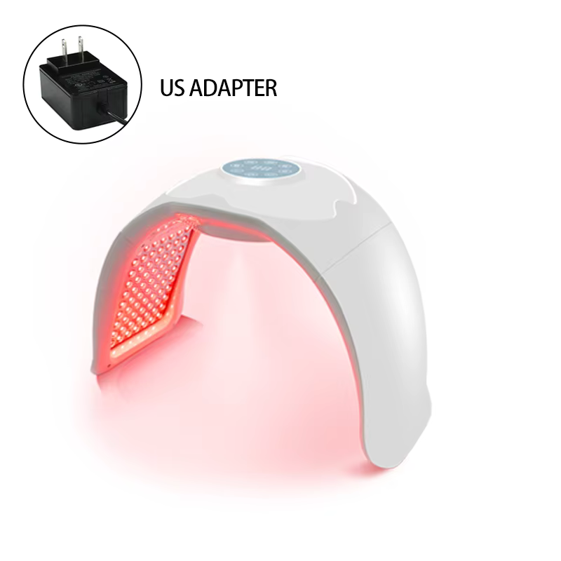 Masque facial LED 8 couleurs, équipement PDT, appareil de pulvérisation SPA, machine de rajeunisseme