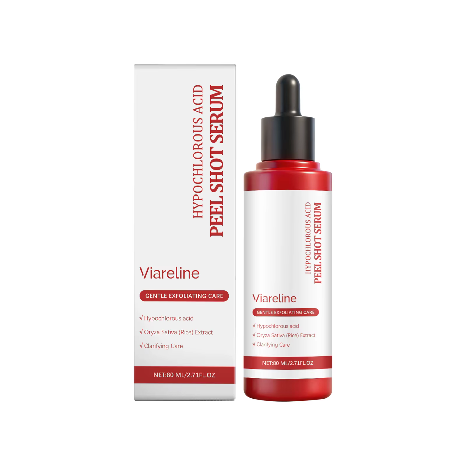Essence exfoliante au riz – Hydrate pour peaux délicates, hydrate et nettoie en douceur, idéale pour
