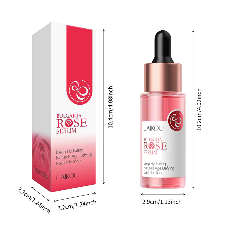 LAIKOU Bulgarie Rose visage sérum visage Original nourrir Essens éclaircissant rajeunissement hydrat