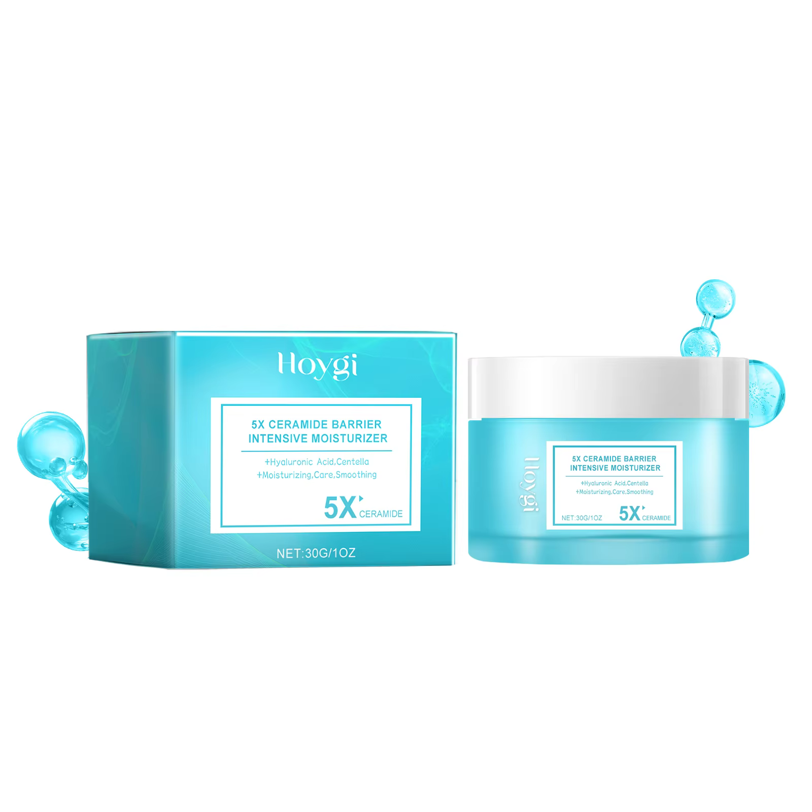 Crème réparatrice apaisante multi-action pour le visage, crème d'arbre à thé, Centella céramide, Alo
