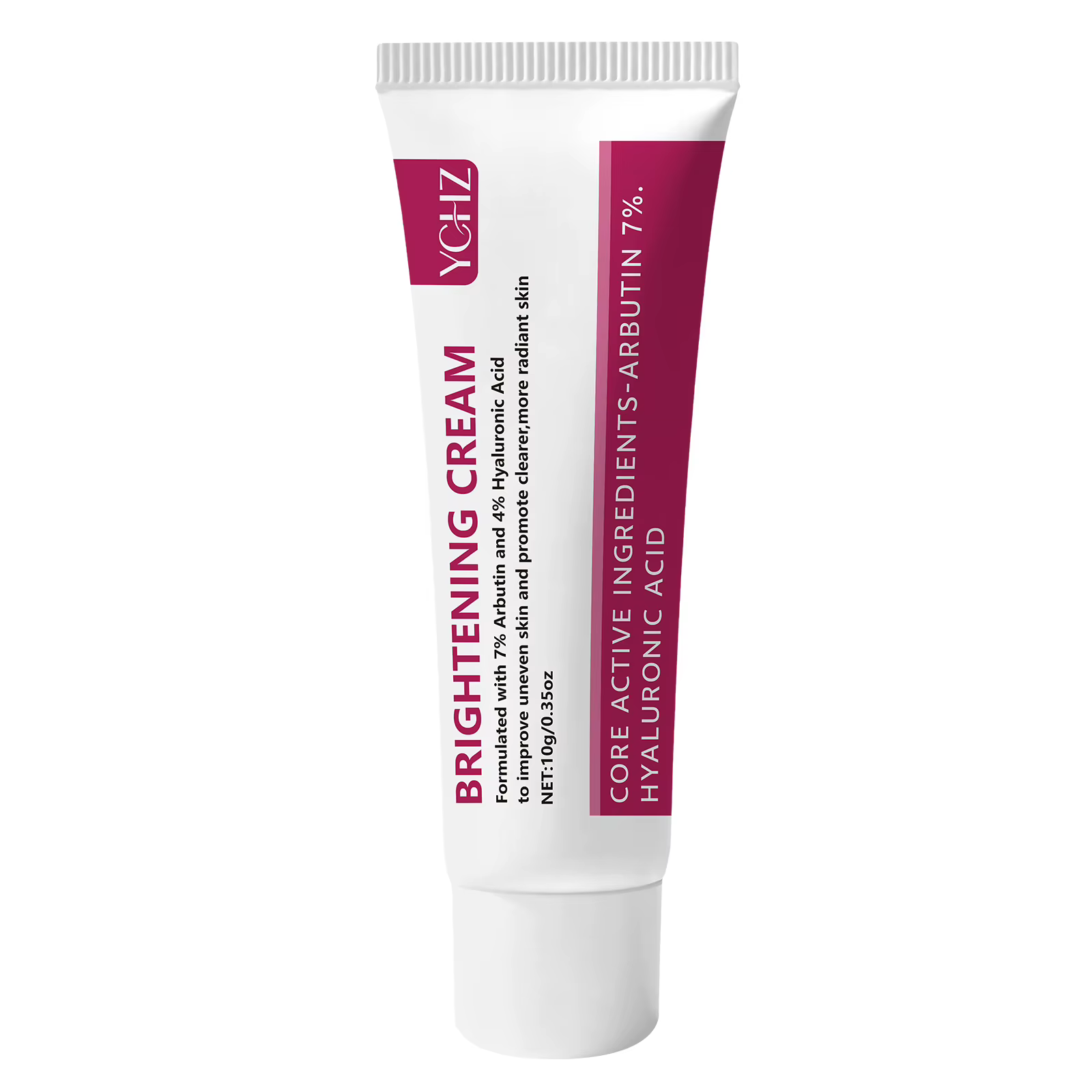 Crème éclaircissante pour la peau, contenant 7% d'arbutine + acide hyaluronique, niacinamide, adapté