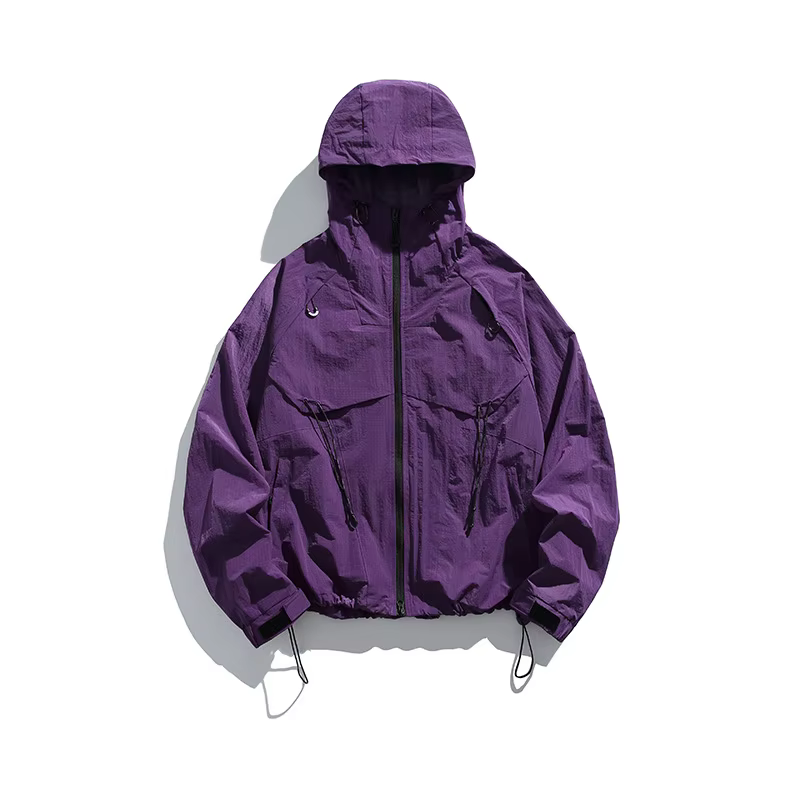 Veste d'extérieur légère : résistante à l'eau, résistante à l'abrasion et respectueuse de la peau, c