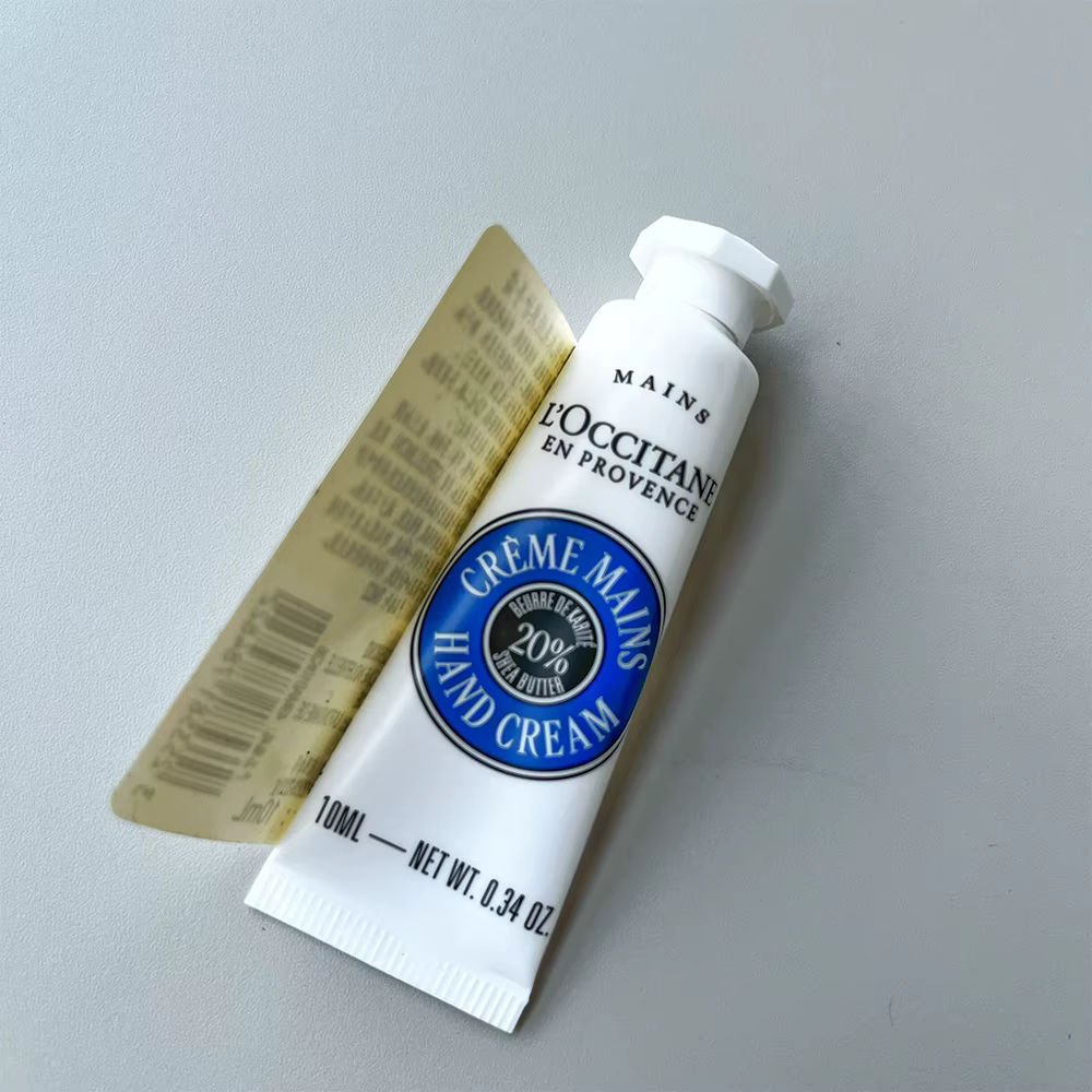 Crème pour les mains au beurre de karité L'Occitan, crème pour les mains à l'amande douce, hydratati