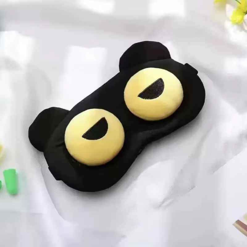 Masque pour les yeux mignon sommeil apaisant la Fatigue oculaire compresse chaude porter des masques