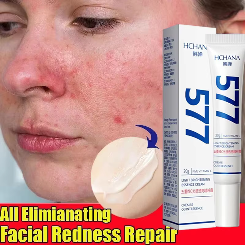 Crème Réparatrice Anti-Rougeurs Visage – Améliore la Peau Sensible et la Sécheresse – Hydratant Apai