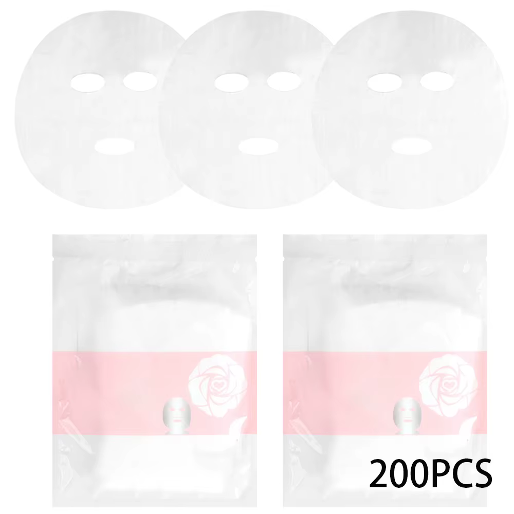 200/500 feuilles masque Facial Transparent hydratant masque Facial esthéticienne soins de beauté bri