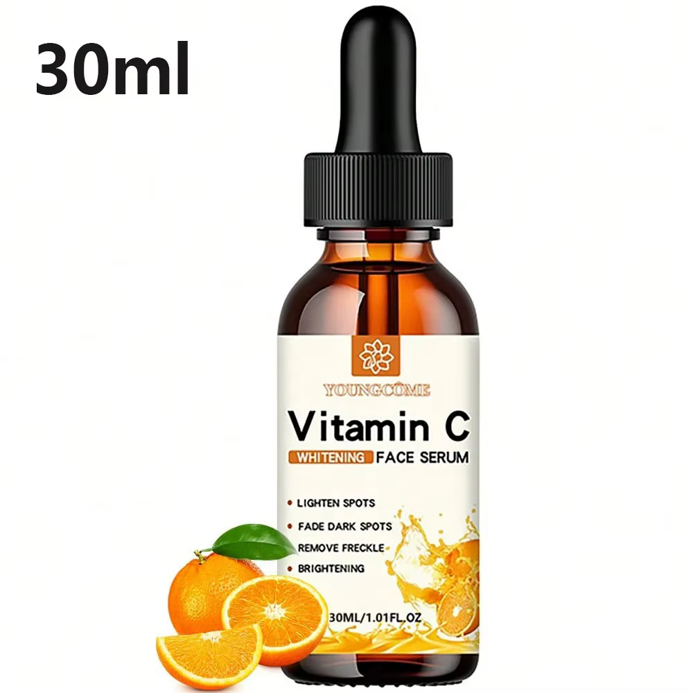 La vitamineC contient l'acide hyaluronique éclaircissant, liquide Original, estompe les ridules, rép