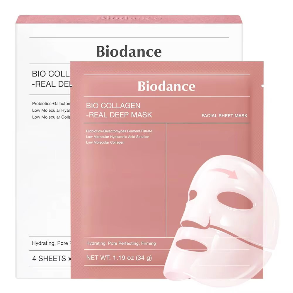 Soins de la peau coréens Bio-COLLAGÈNE, masques profonds réels, masque hydrogel hydratant pour le vi