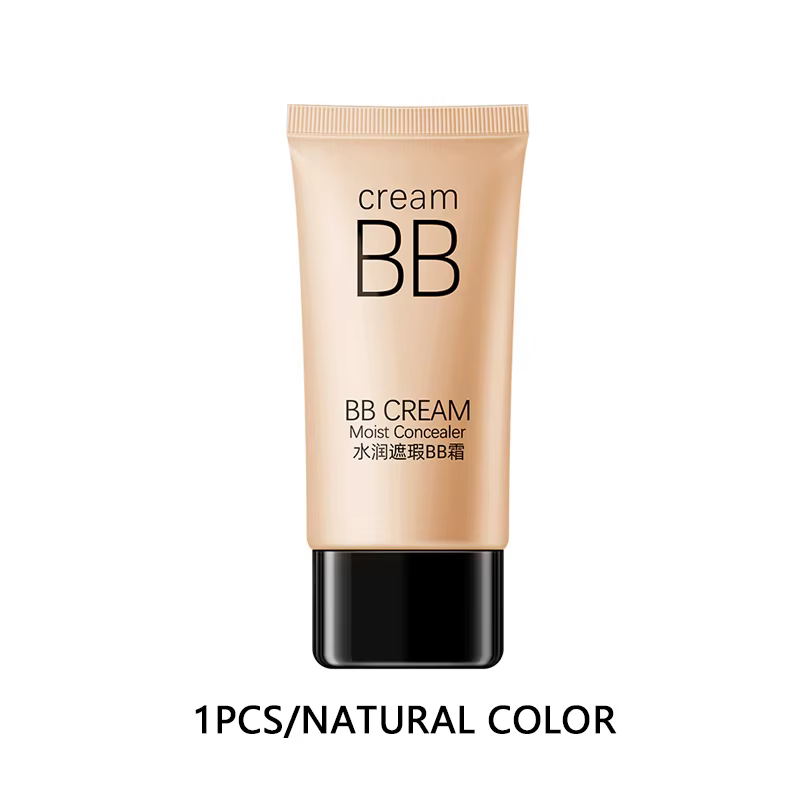 BB Crème Correctrice, Hydratation Longue Durée, Fond de Teint Liquide Nude, Crème Isolante, Crème CC