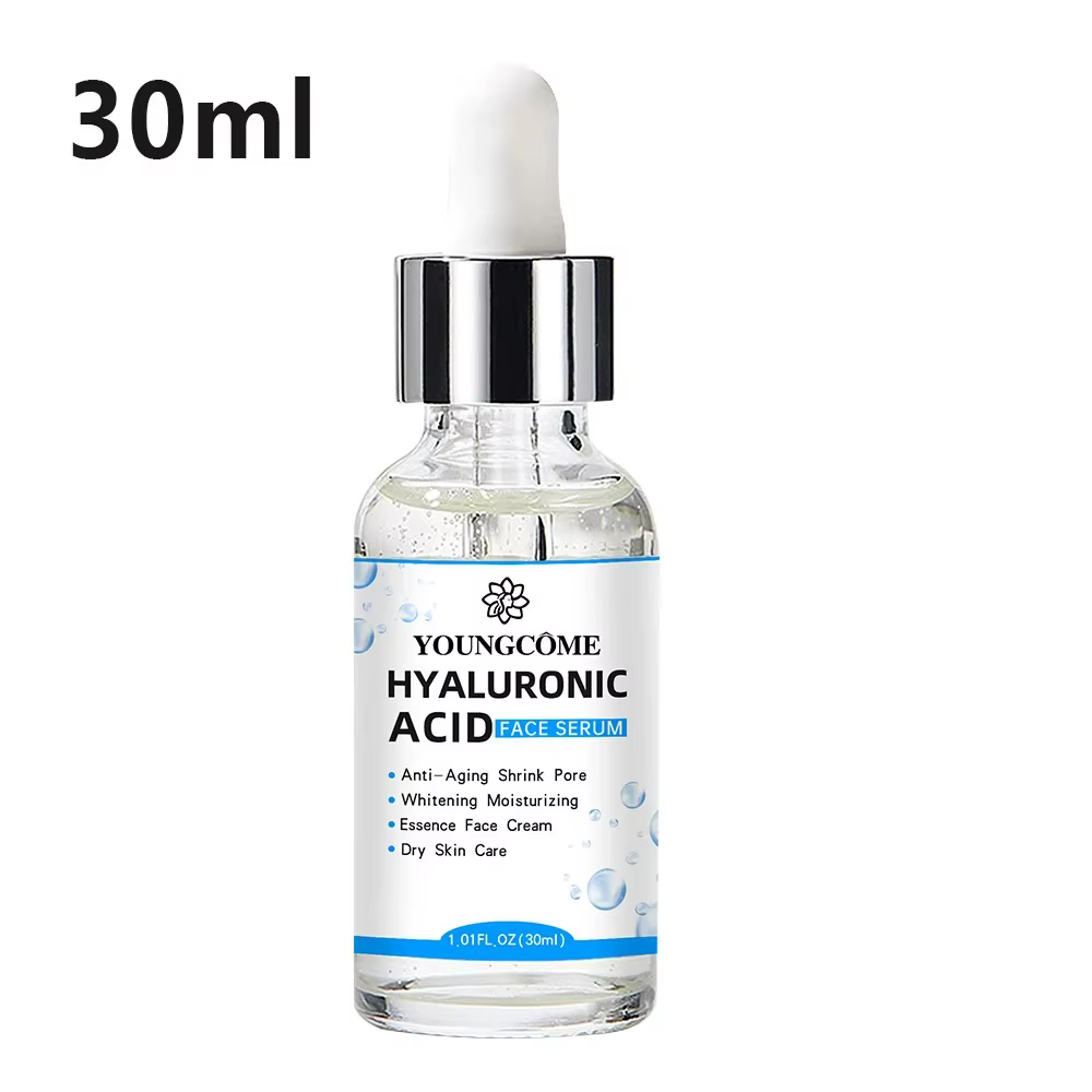 L'acide hyaluronique illumine le teint rétrécit le visage hydratant la peau sèche rendant votre peau