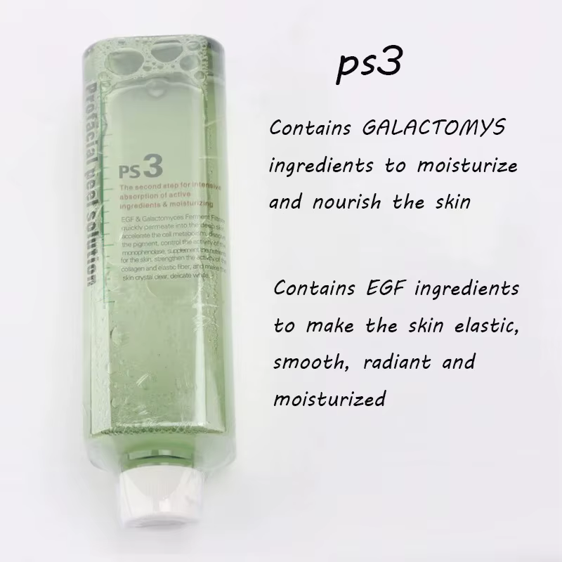 4 en 1 Aqua Peeling Solution Hydrafaciale Sérums pour le nettoyage du visage Hydra Dermabrasion Solu