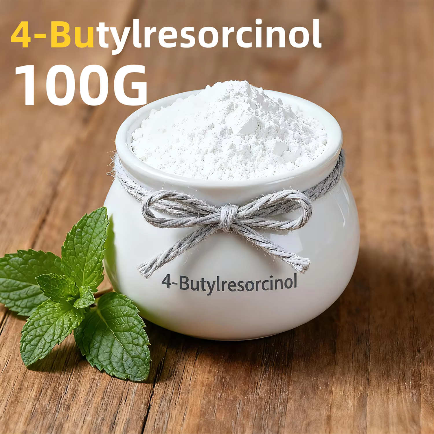 Haute pureté 4-Butylresorcinol 99% ingrédients cosmétiques matière première pour crème blanchissante
