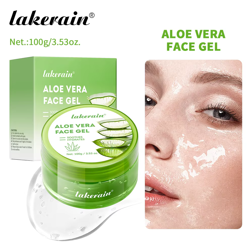 Gel d'aloe Vera 100g, crème hydratante et apaisante, crème nourrissante pour la peau, crème hydratan