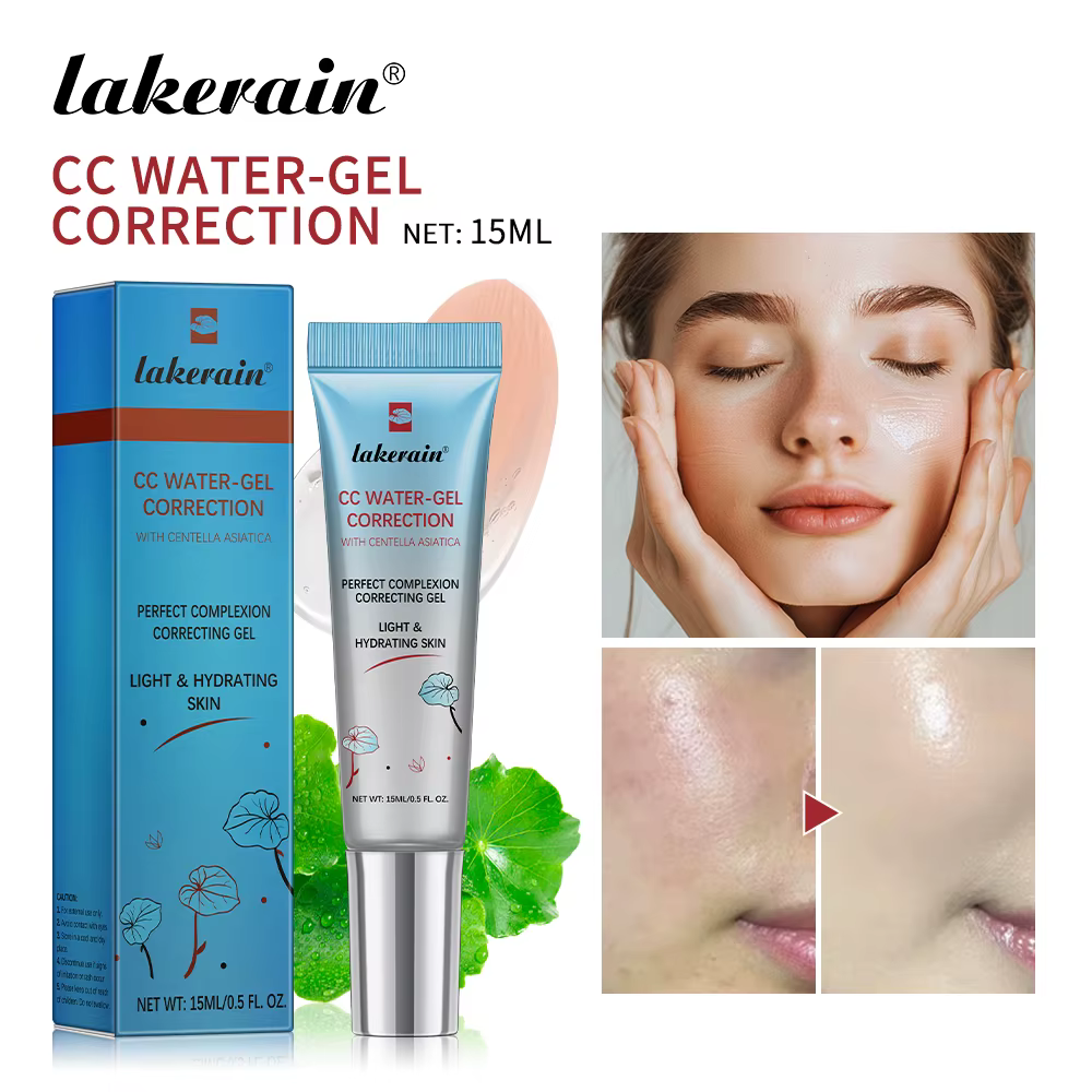 Crème correctrice hydratante CC éclaircissante, imperméable, Anti-transpiration, maquillage avant co
