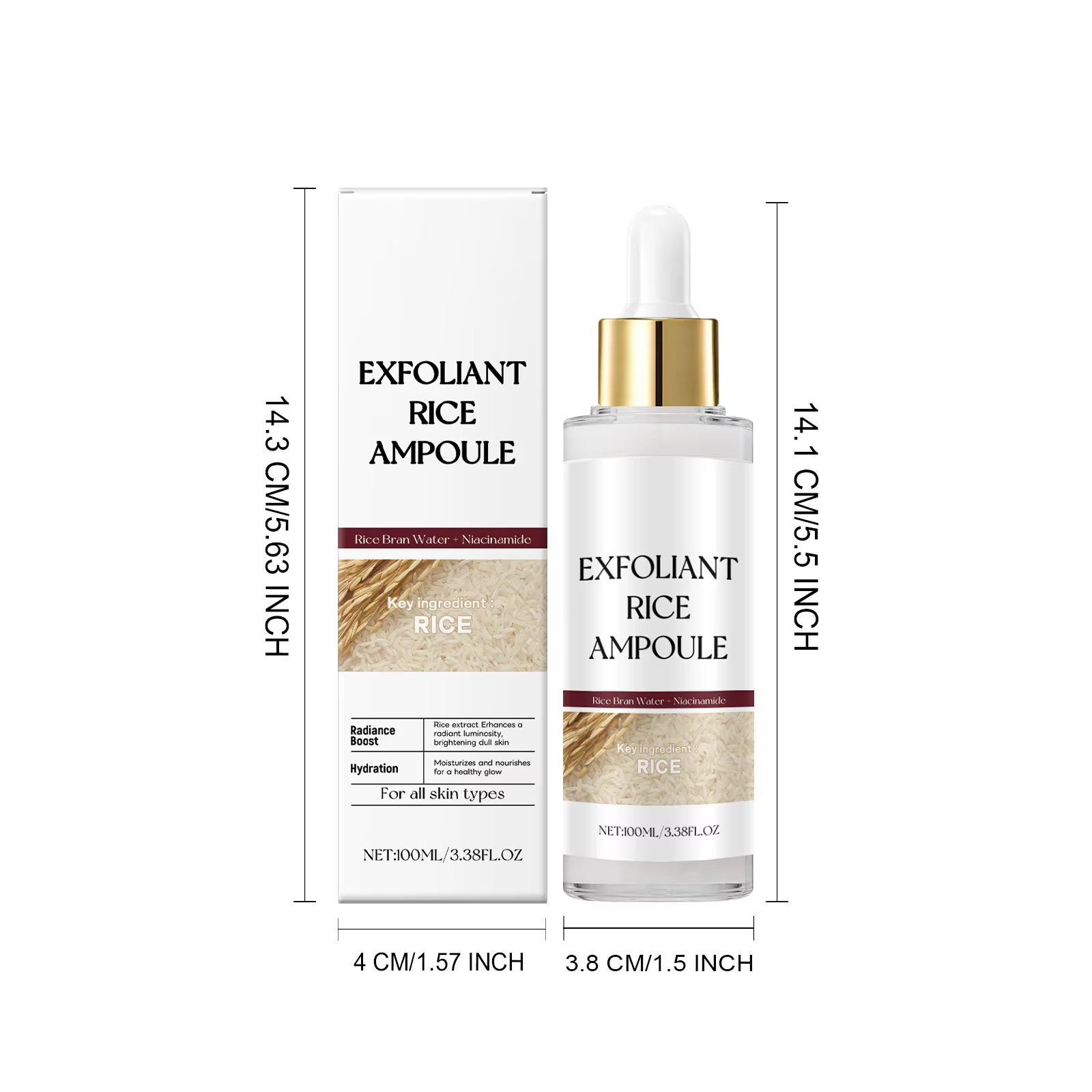 Sérum exfoliant coréen pour le visage, nettoyage des Pores, élimine les peaux mortes, purifie, contr