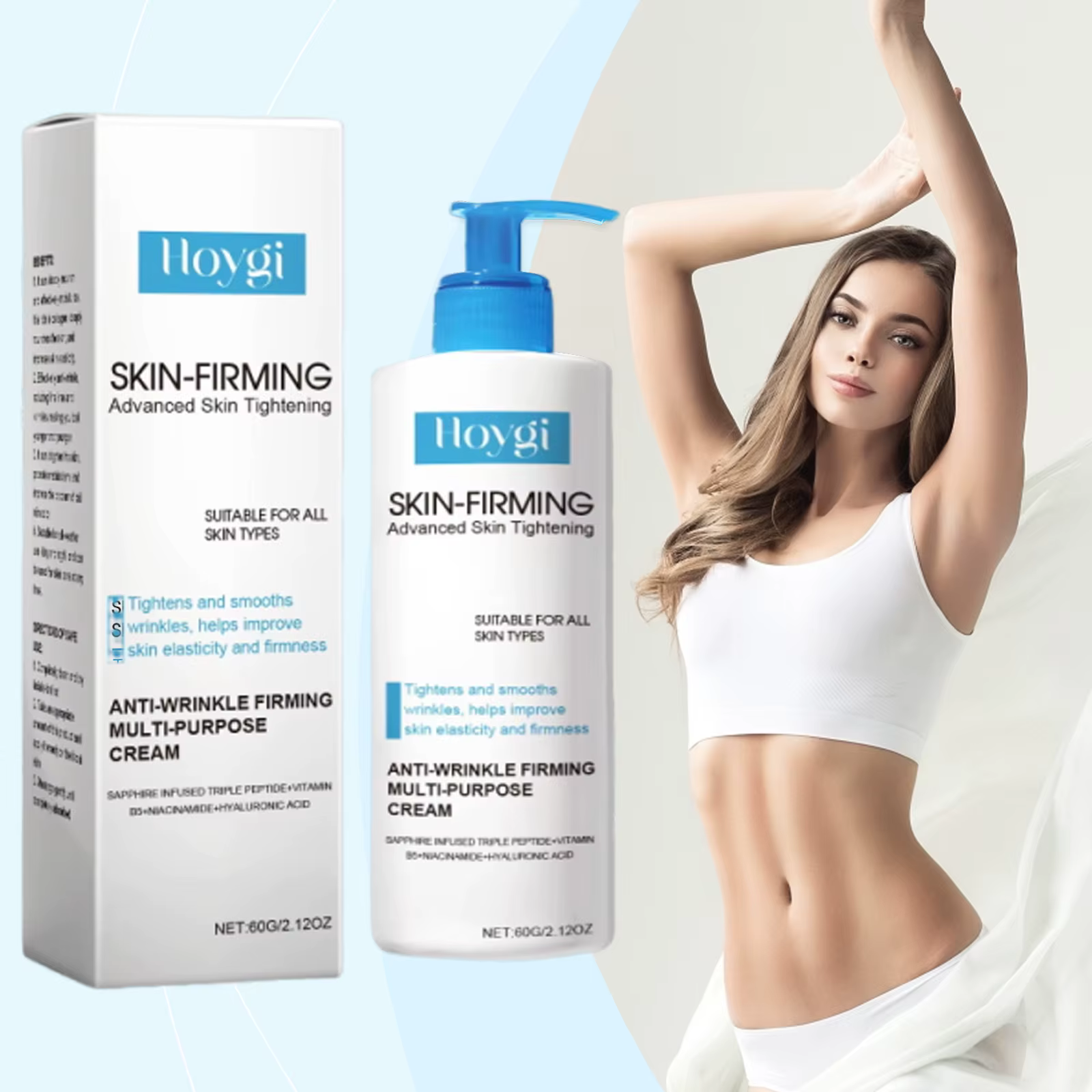 Crème raffermissante pour le corps, améliore la peau relâchée, augmente l'élasticité, nourrissante, 