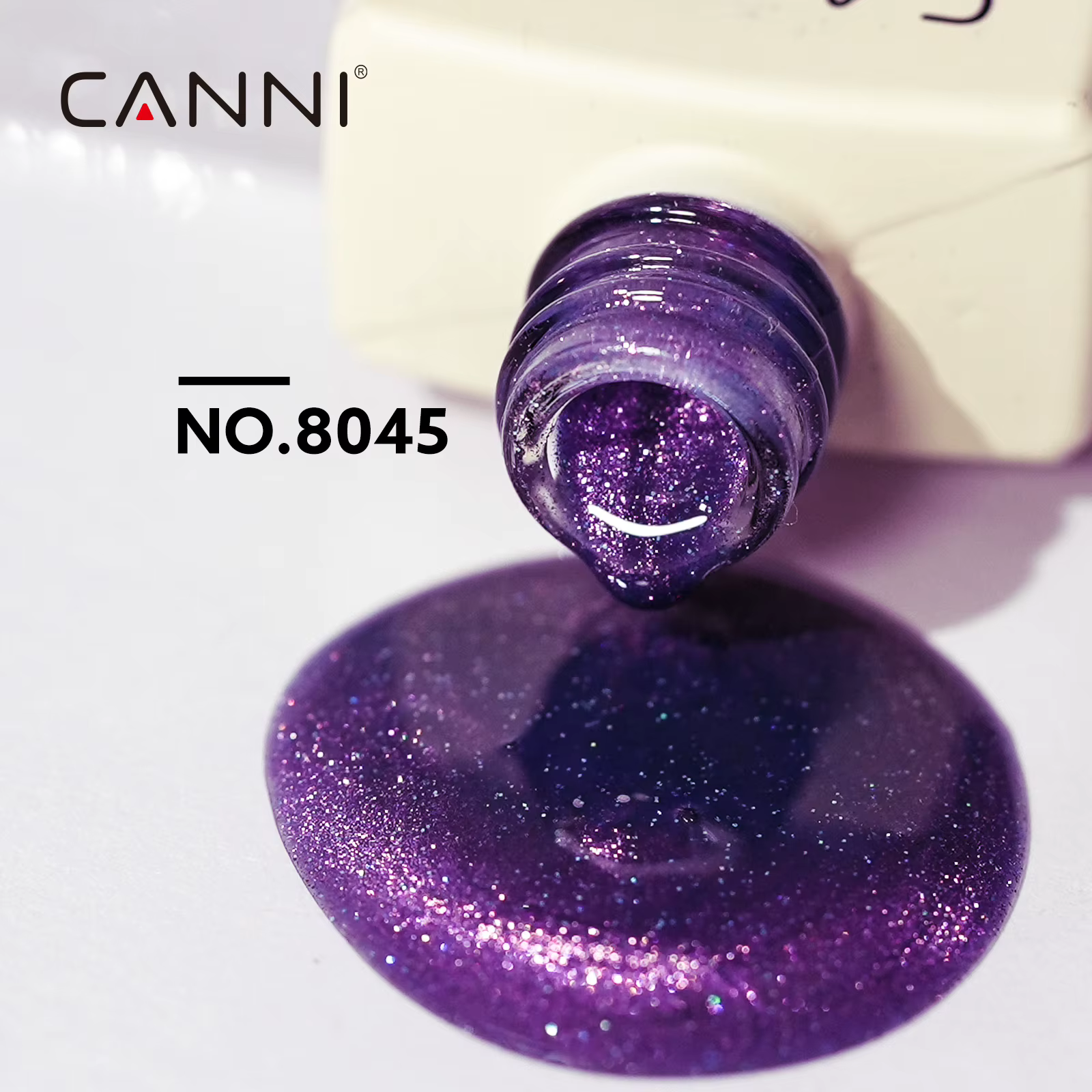 CANNI HEMA FREE TPO gratuit 9ml paillettes argent chat Gel magnétique vernis à ongles galaxie diaman