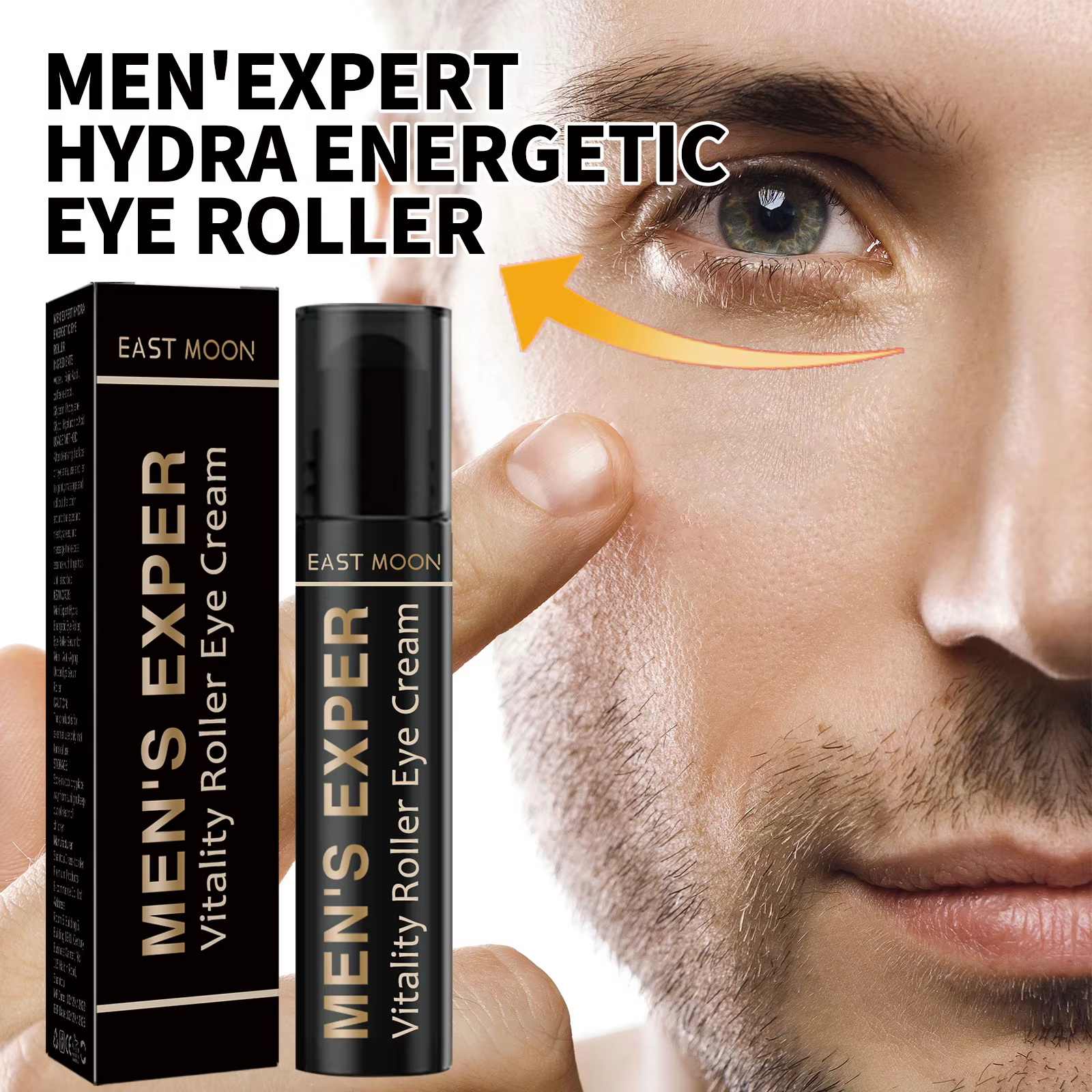 Crème pour les yeux au rétinol pour hommes, sac pour les yeux, crème liftante raffermissante, éclair