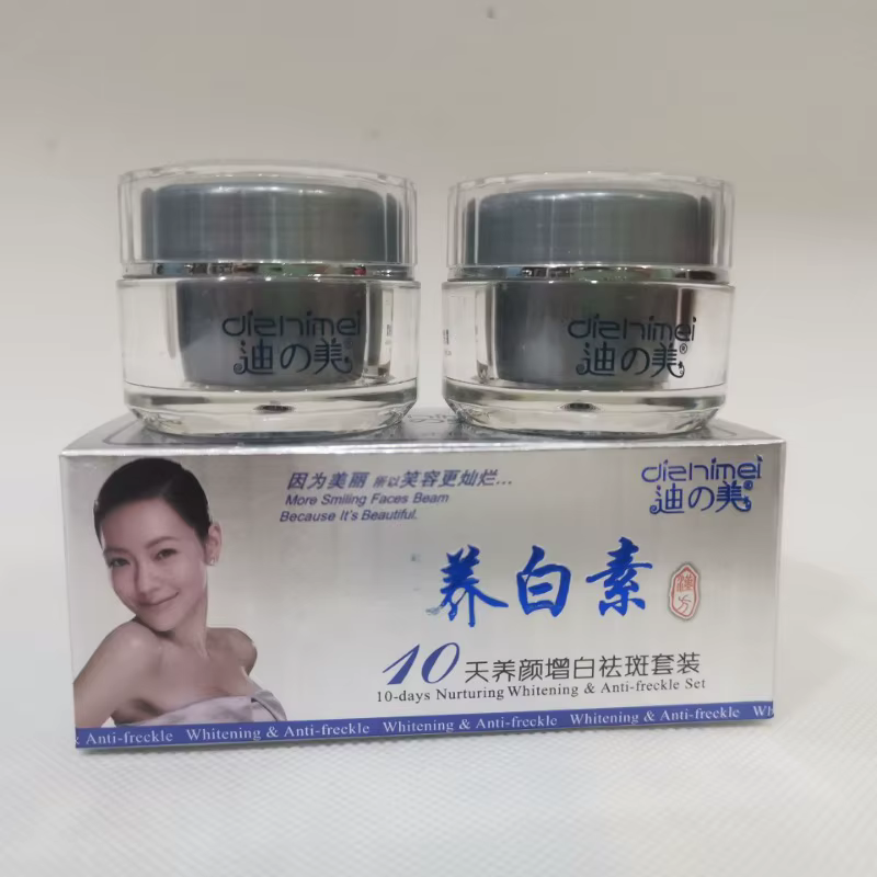 DIZHIMEI 10 jours nourrissant blanchissant Anti-taches de rousseur jour et nuit crème ensemble visag