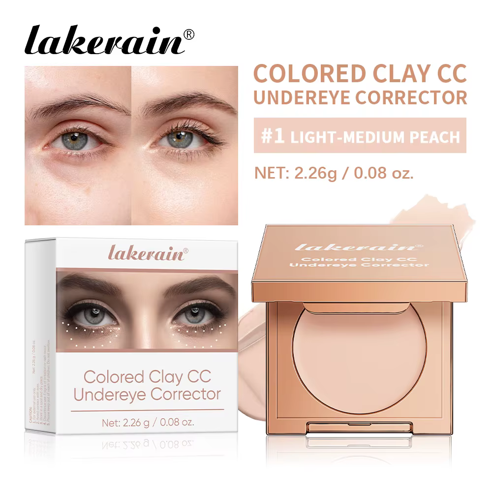 Correcteur éclaircissant hydratant pour les yeux et crème contre le contour, couverture complète, co