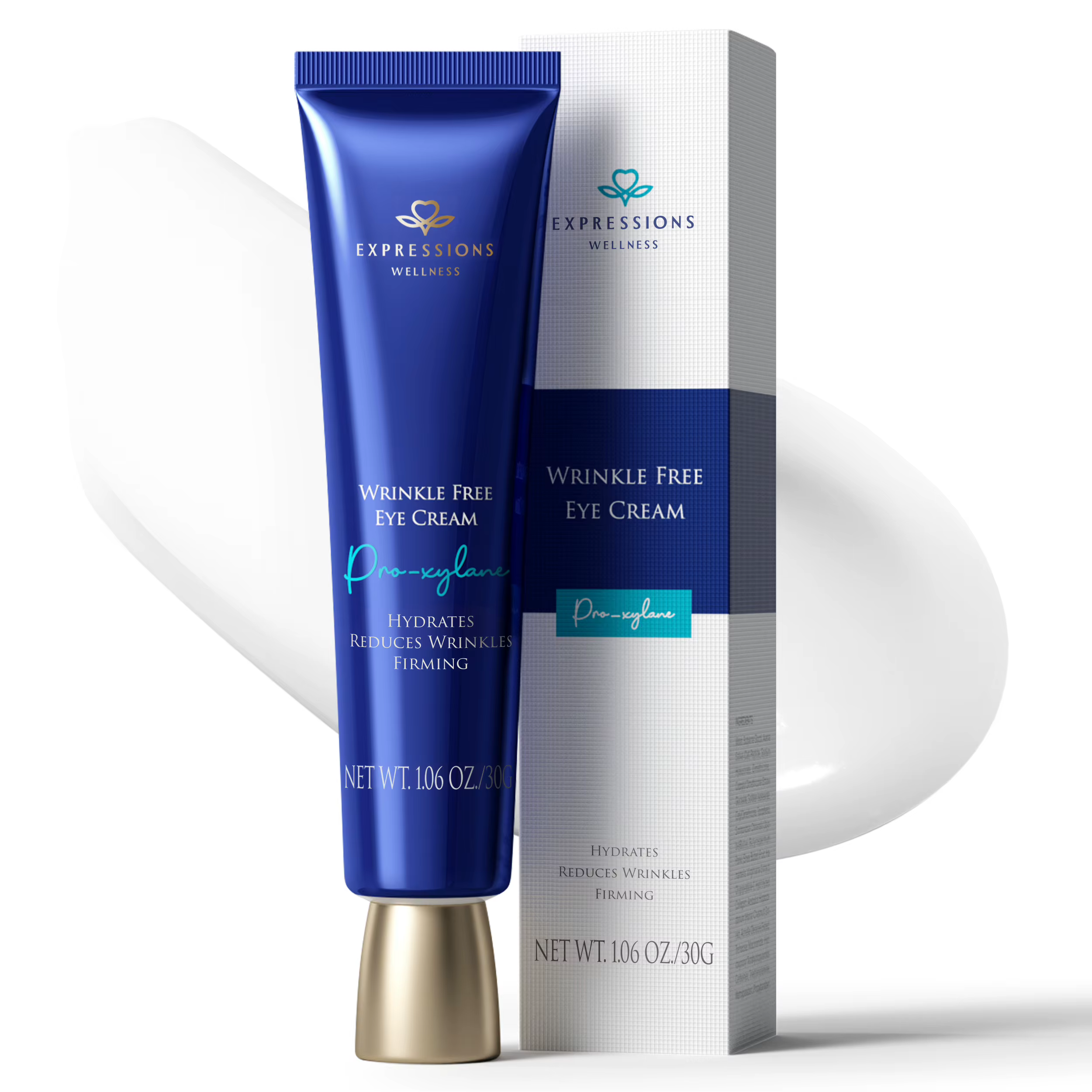 Crème pour les yeux aux peptides et à la niacinamide – Réduit les ridules, raffermit le contour des